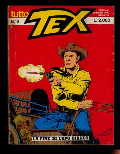 Tutto tex fine di lupo - tex, la
