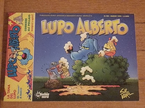 Lupo alberto 105 marzo - -, n.