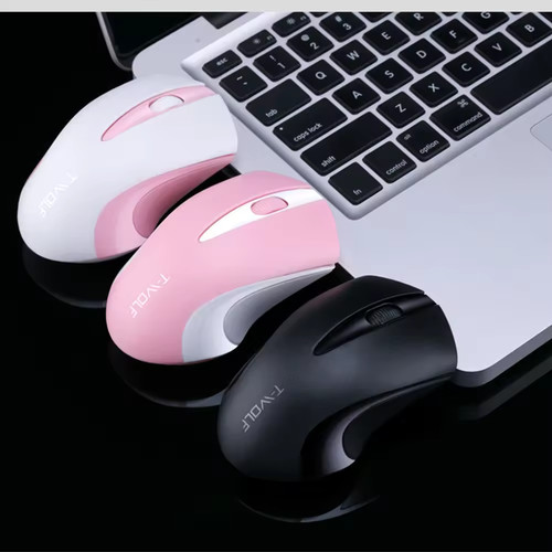 Mouse wireless wolf rosa - t-wolf, 2,4