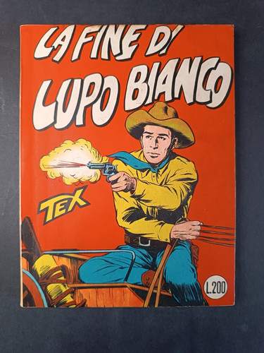 Fumetto tex fine - la, di
