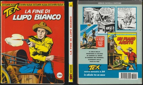 Tex nuova ristampa fine - nuova, la