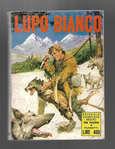 Fumetto lupo bianco episodio - lupo,