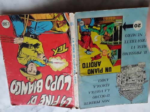 Fumetti tex dal - fumetti, al